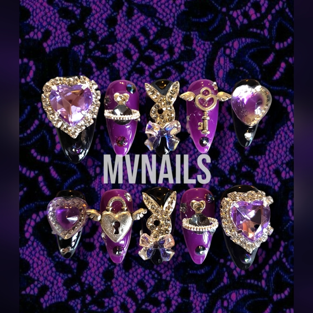 Handmade press on nails